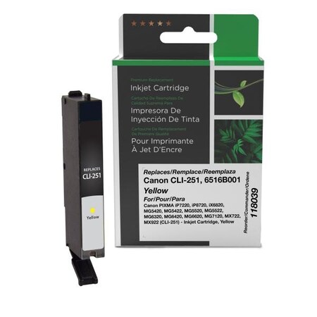 Clover Imaging Group Imaging Remanufactured Yellow Ink Cartridge 118039